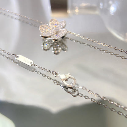 [Lumina]FLOWER DIAMOND NECKLACE