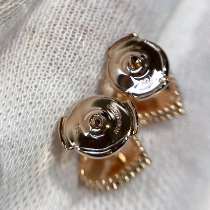 [Lumina]HEART CARNELIAN STUD EARRINGS