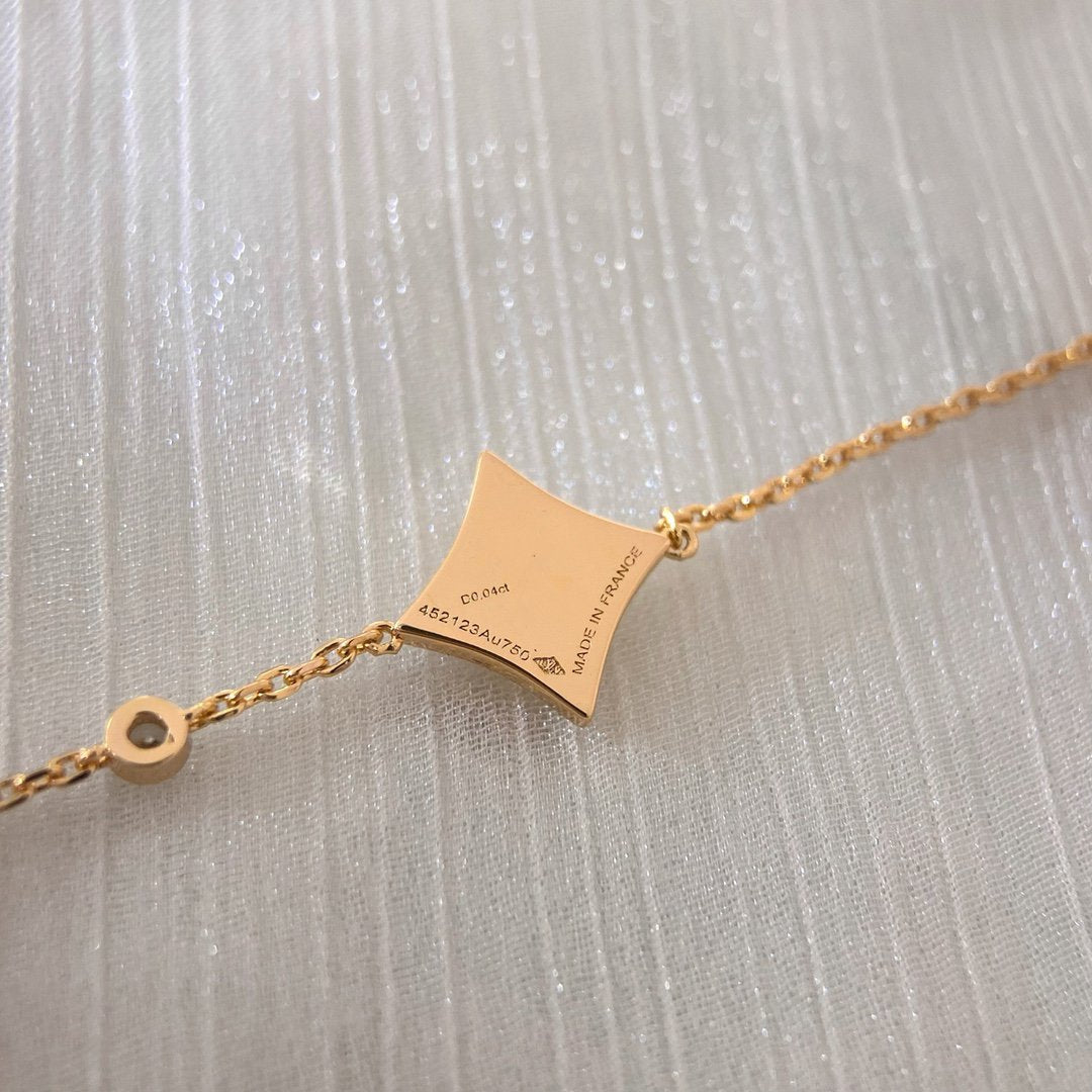 [Lumina]COLOR STAR PINK GOLD DIAMOND BRACELET