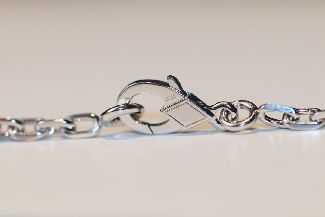 [Lumina]CLOVER 20 MOTIFS ONYX DIAMOND SILVER