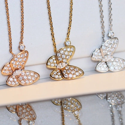 [Lumina]BUTTERFLY DIAMOND NECKLACE