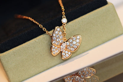 [Lumina]BUTTERFLY DIAMOND NECKLACE