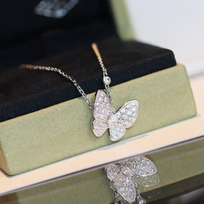 [Lumina]BUTTERFLY DIAMOND NECKLACE