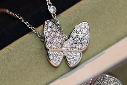 [Lumina]BUTTERFLY DIAMOND NECKLACE