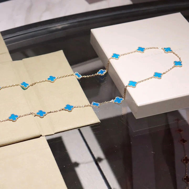 [Lumina]CLOVER 20 MOTIFS TURQUOISE GOLD
