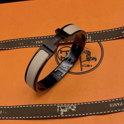 [Lumina]H BRACELET 12MM BLACK BEIGE CERAMIC