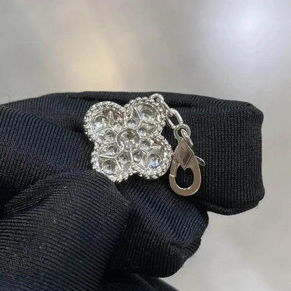 [Lumina] CLOVER 5 MOTIF FULL DIAMOND BRACELET COLLECTION