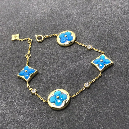 [Lumina]STAR AND SUN TURQUOISE 4 MOTIFS 3 DIAMONDS