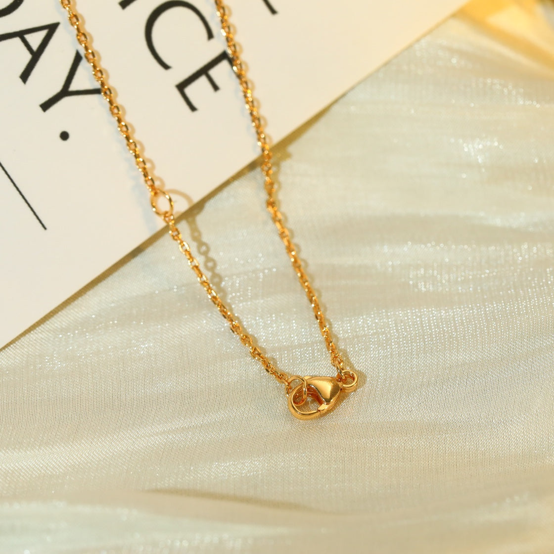 [Lumina]VOLT SILVER DIAMOND PEDANT NECKLACE