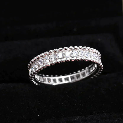 [Lumina]PERLEE DIAMOND SILVER RING