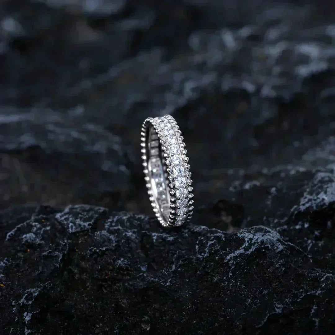 [Lumina]PERLEE DIAMOND SILVER RING