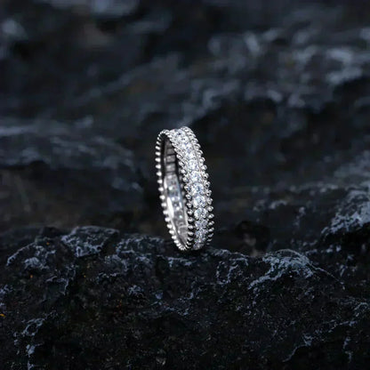 [Lumina]PERLEE DIAMOND SILVER RING
