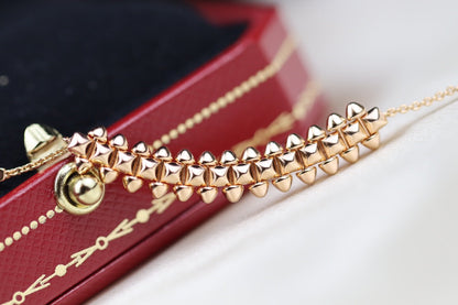 [Lumina]CLASH PINK GOLD NECKLACE