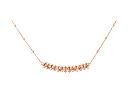 [Lumina]CLASH PINK GOLD NECKLACE