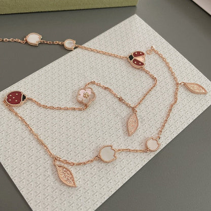 [Lumina]LUCKY SPRING 15 MOTIFS Lumina GOLD NECKLACE