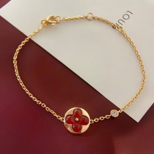 [Lumina]SUN PEDANT CARNELIAN BRACELET