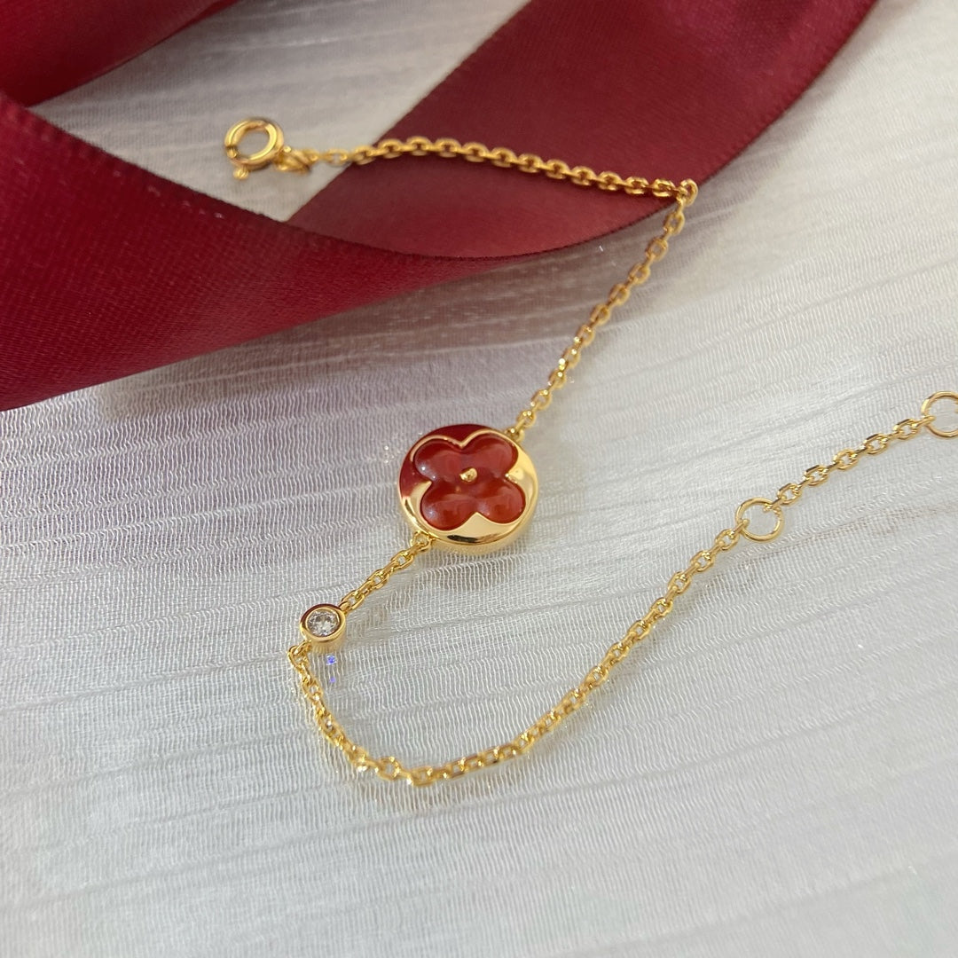 [Lumina]SUN PEDANT CARNELIAN BRACELET