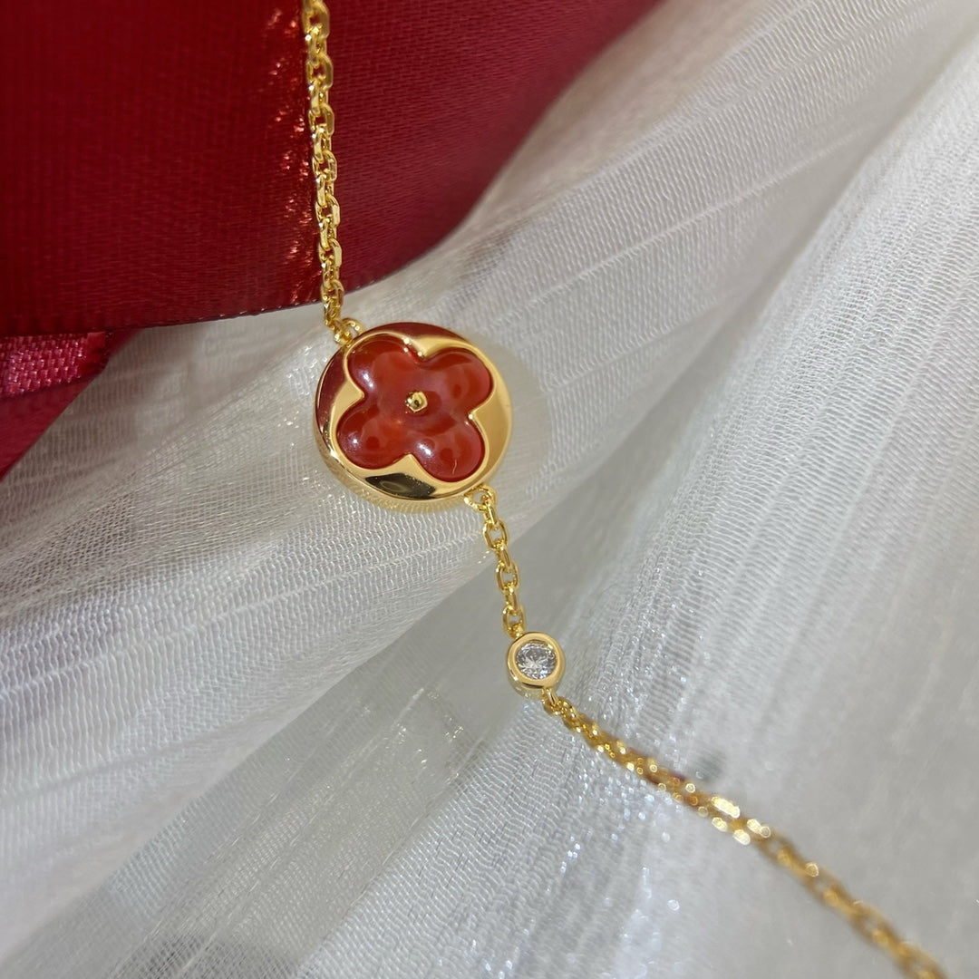 [Lumina]SUN PEDANT CARNELIAN BRACELET