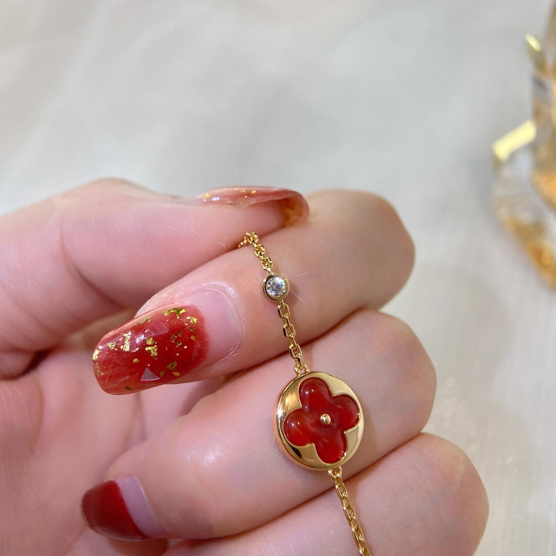 [Lumina]SUN PEDANT CARNELIAN BRACELET