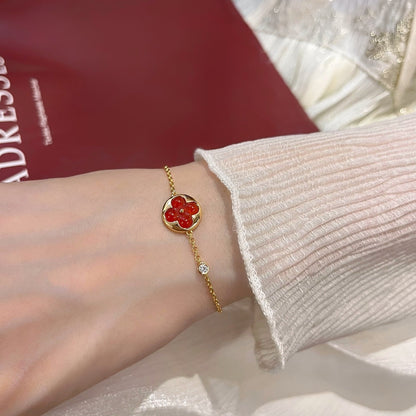 [Lumina]SUN PEDANT CARNELIAN BRACELET