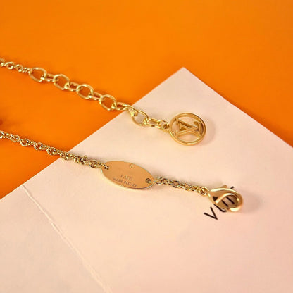 [Lumina]LOGO STAR MOTIF GOLD BRACELET