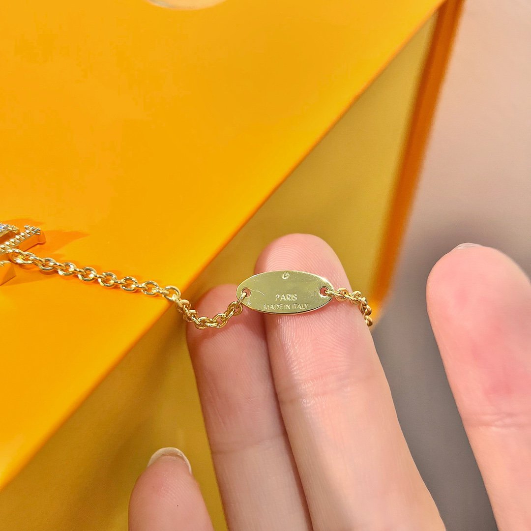 [Lumina]LOGO STAR MOTIF GOLD BRACELET