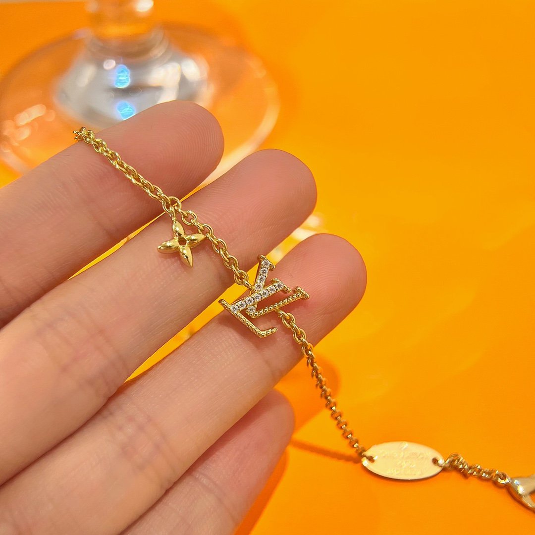 [Lumina]LOGO STAR MOTIF GOLD BRACELET