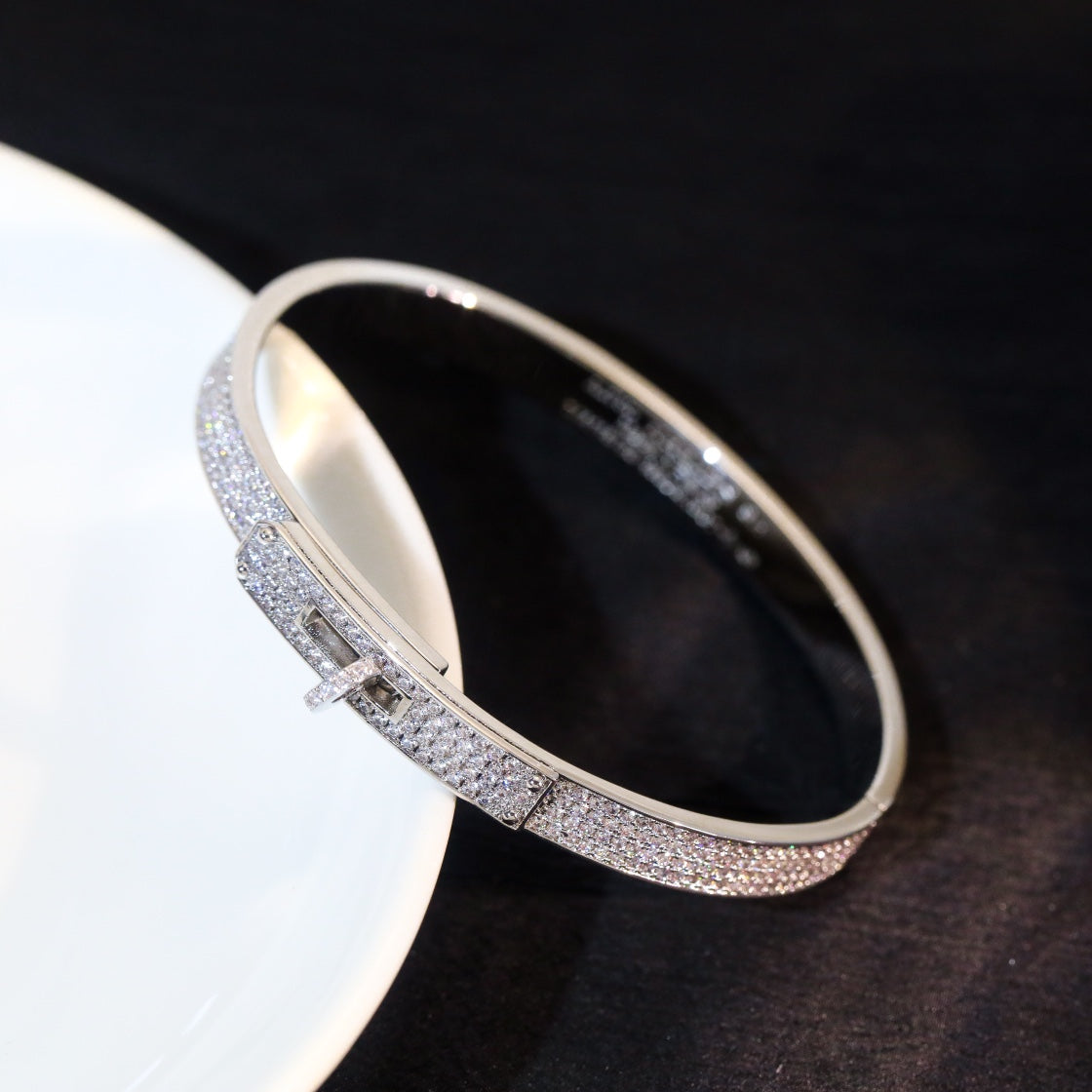 [Lumina]KELLY BRACELET DIAMOND PAVED