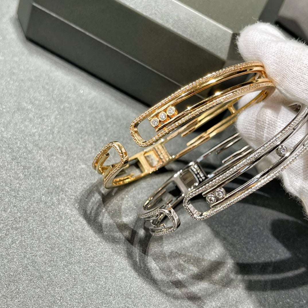 [Lumina]MOVE 10TH PAVED DIAMOND BRACELET