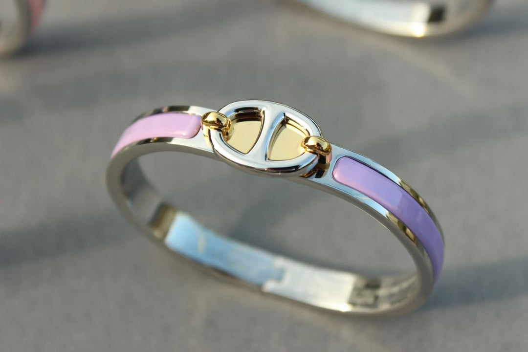 [Lumina]CLIC CHAINE SILVER BRACELET