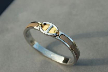 [Lumina]CLIC CHAINE SILVER BRACELET