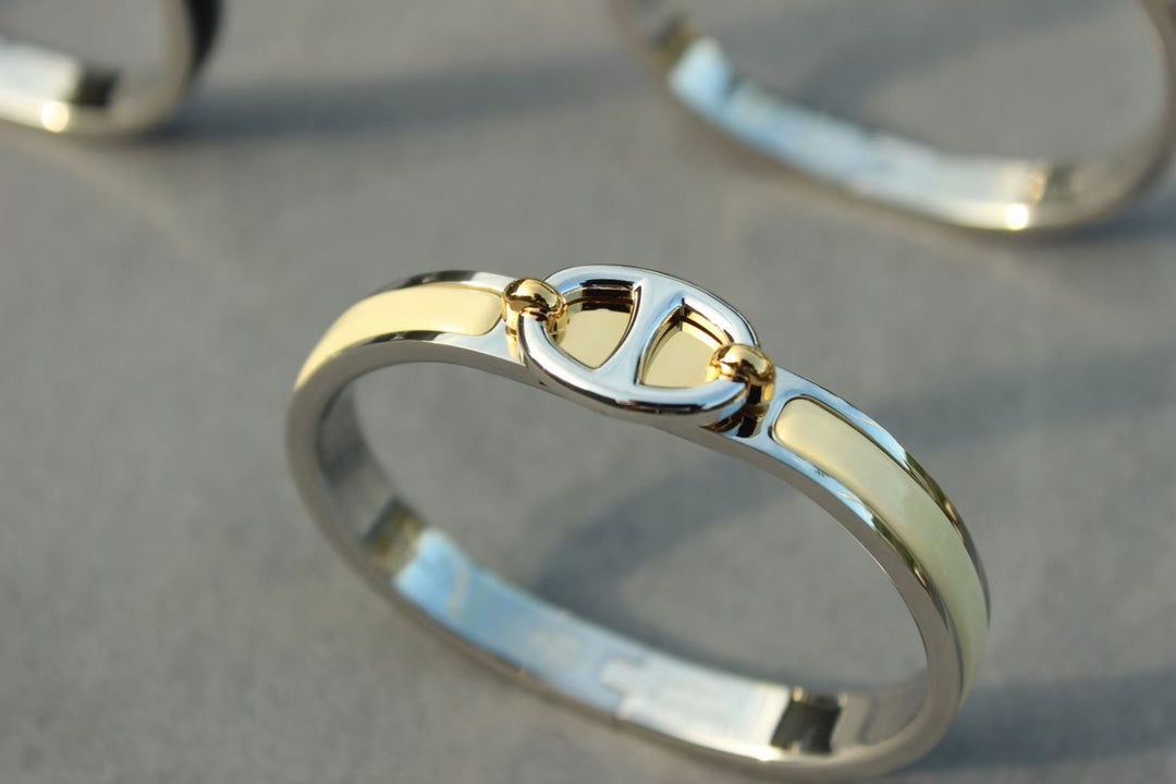 [Lumina]CLIC CHAINE SILVER BRACELET