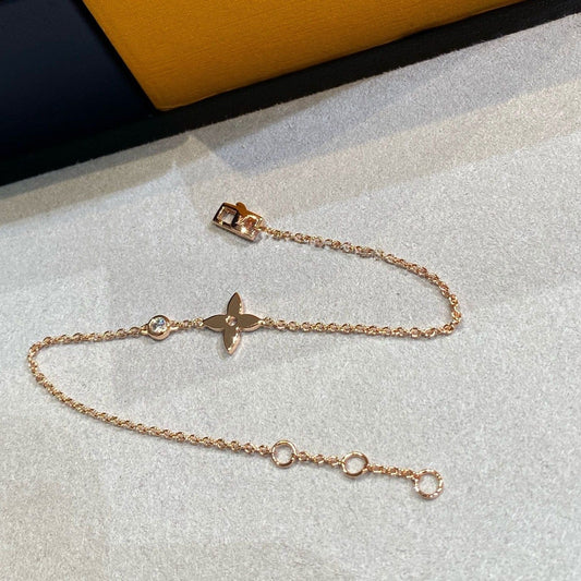 [Lumina]STAR DIAMOND PINK GOLD BRACELET
