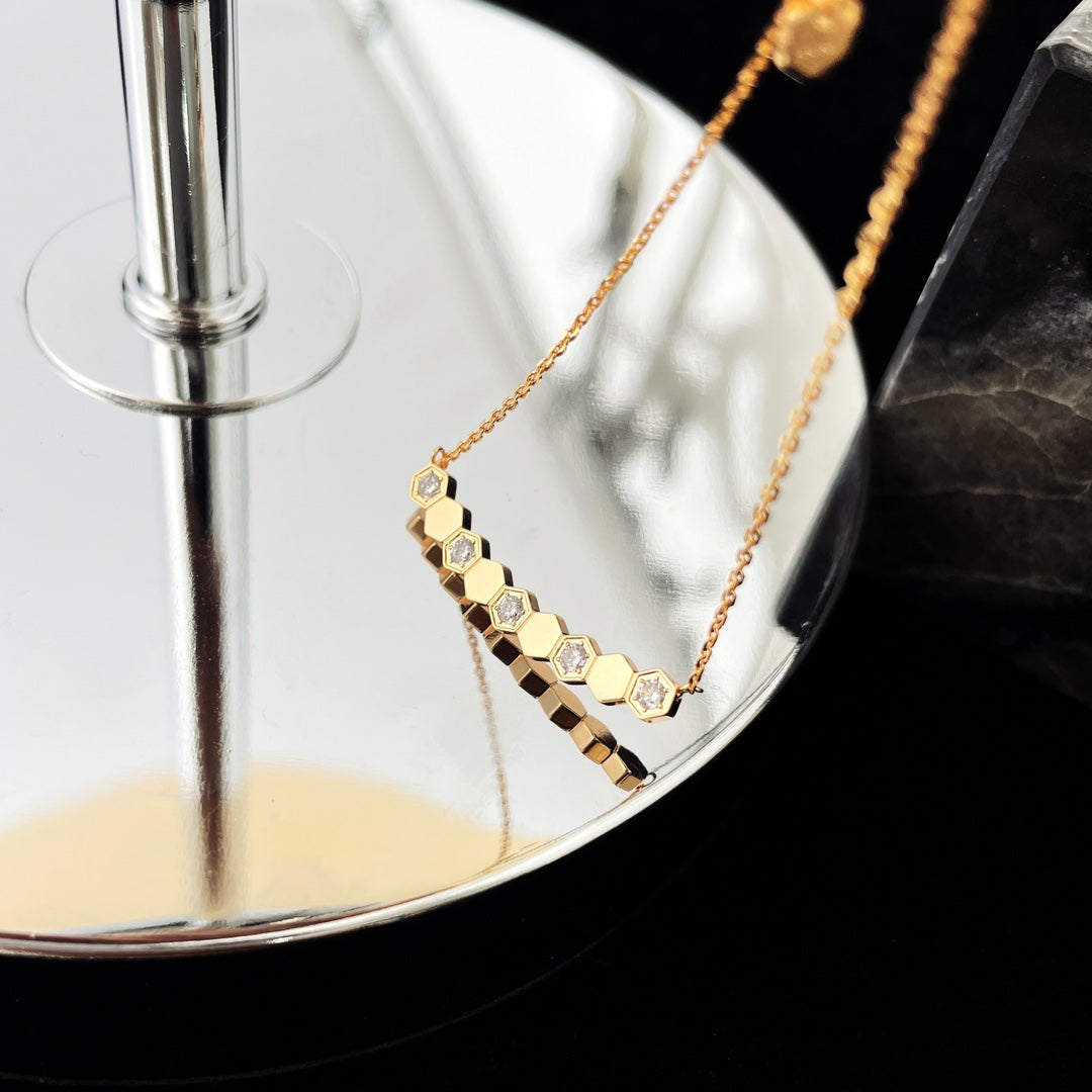 [Lumina]BEE MY LOVE DIAMOND NECKLACE