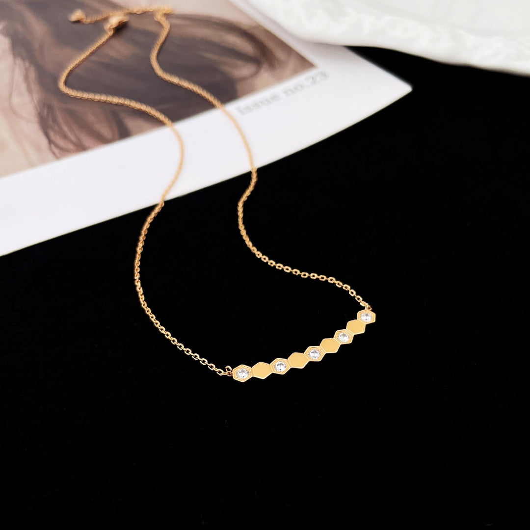 [Lumina]BEE MY LOVE DIAMOND NECKLACE
