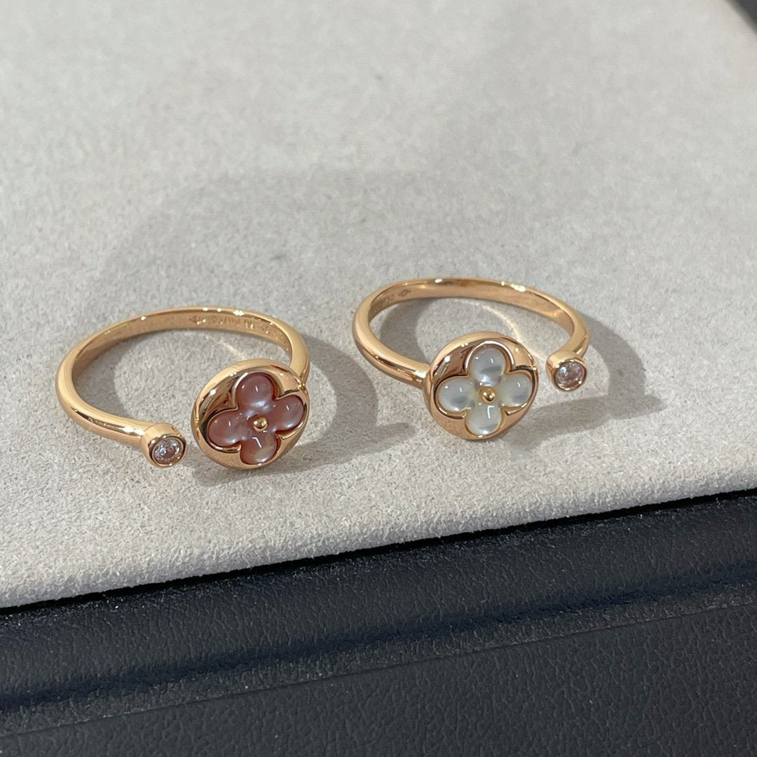 [Lumina]SUN 1 DIAMOND PINK MOP RING