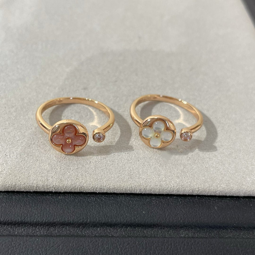 [Lumina]SUN 1 DIAMOND PINK MOP RING