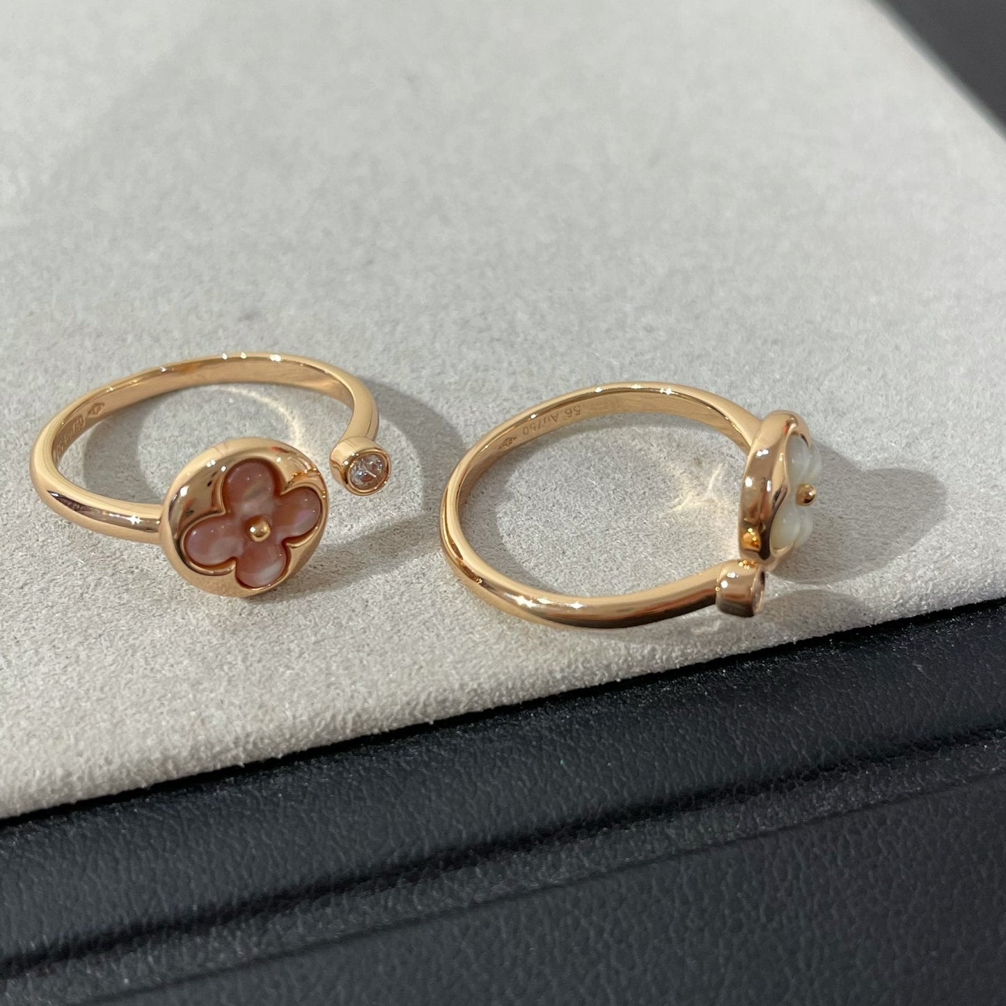 [Lumina]SUN 1 DIAMOND PINK MOP RING