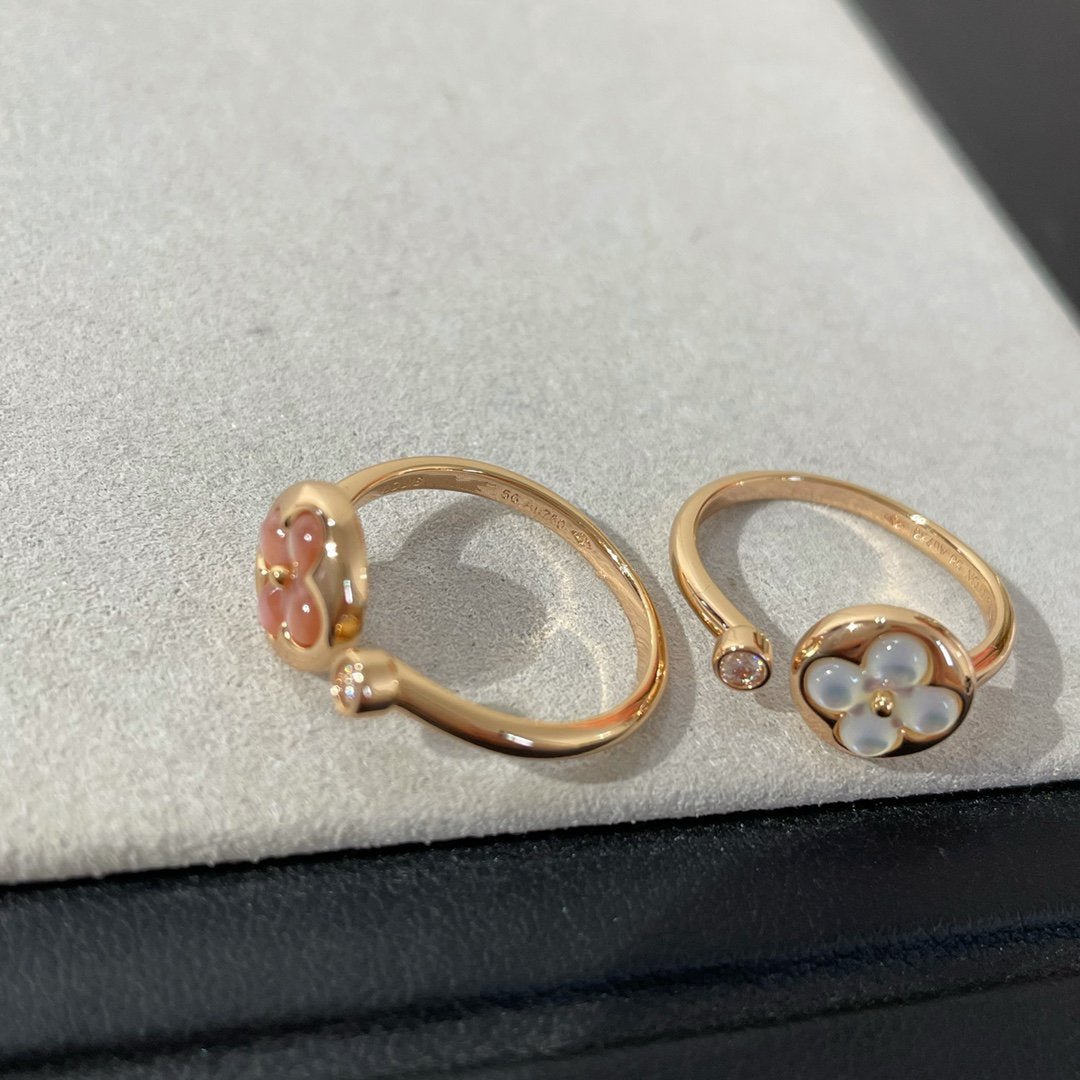 [Lumina]SUN 1 DIAMOND PINK MOP RING