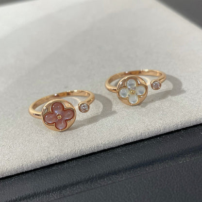 [Lumina]SUN 1 DIAMOND PINK MOP RING