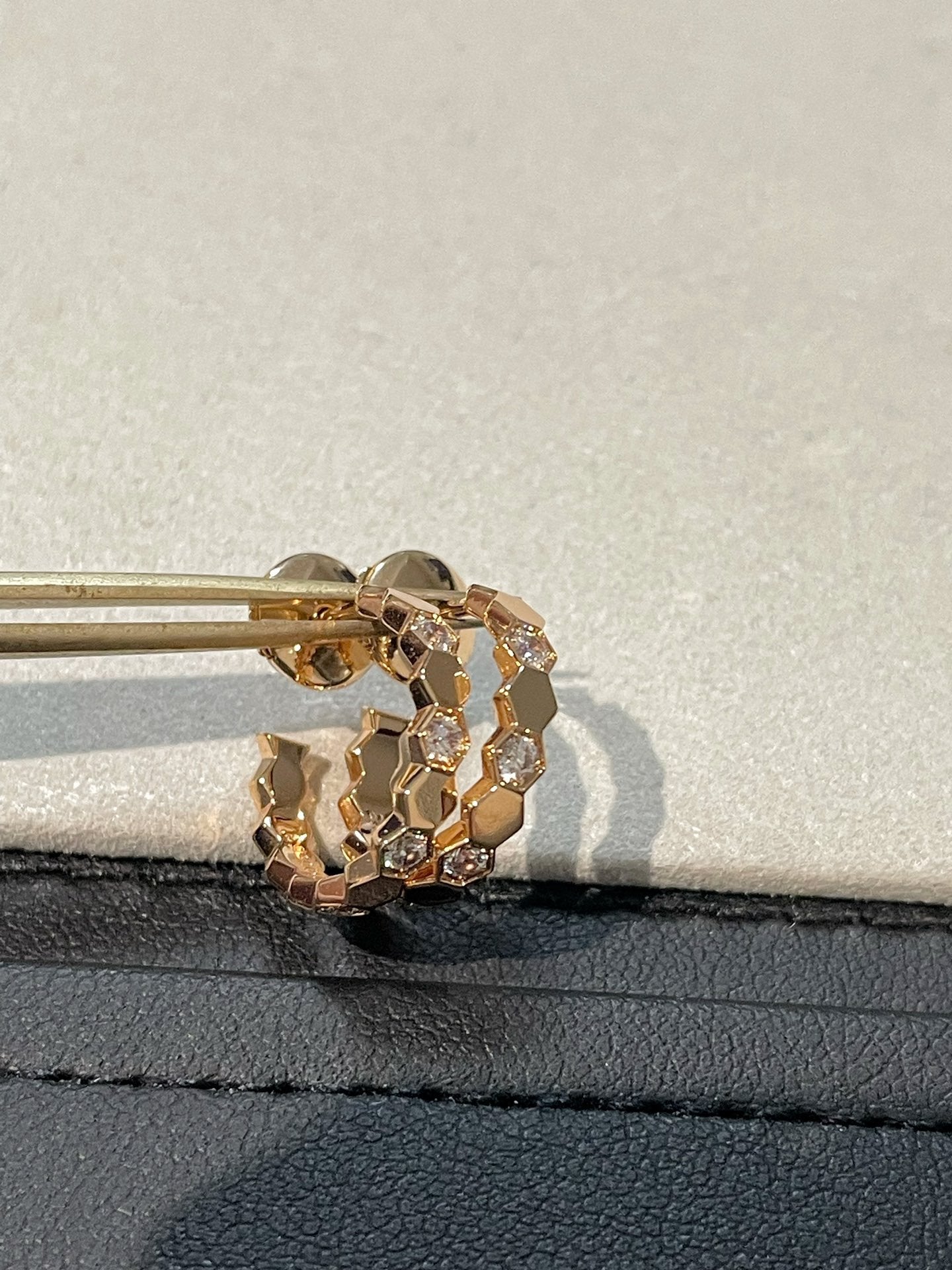 [Lumina]Hollow Design Four-Leaf Clover Flower Shape Ring