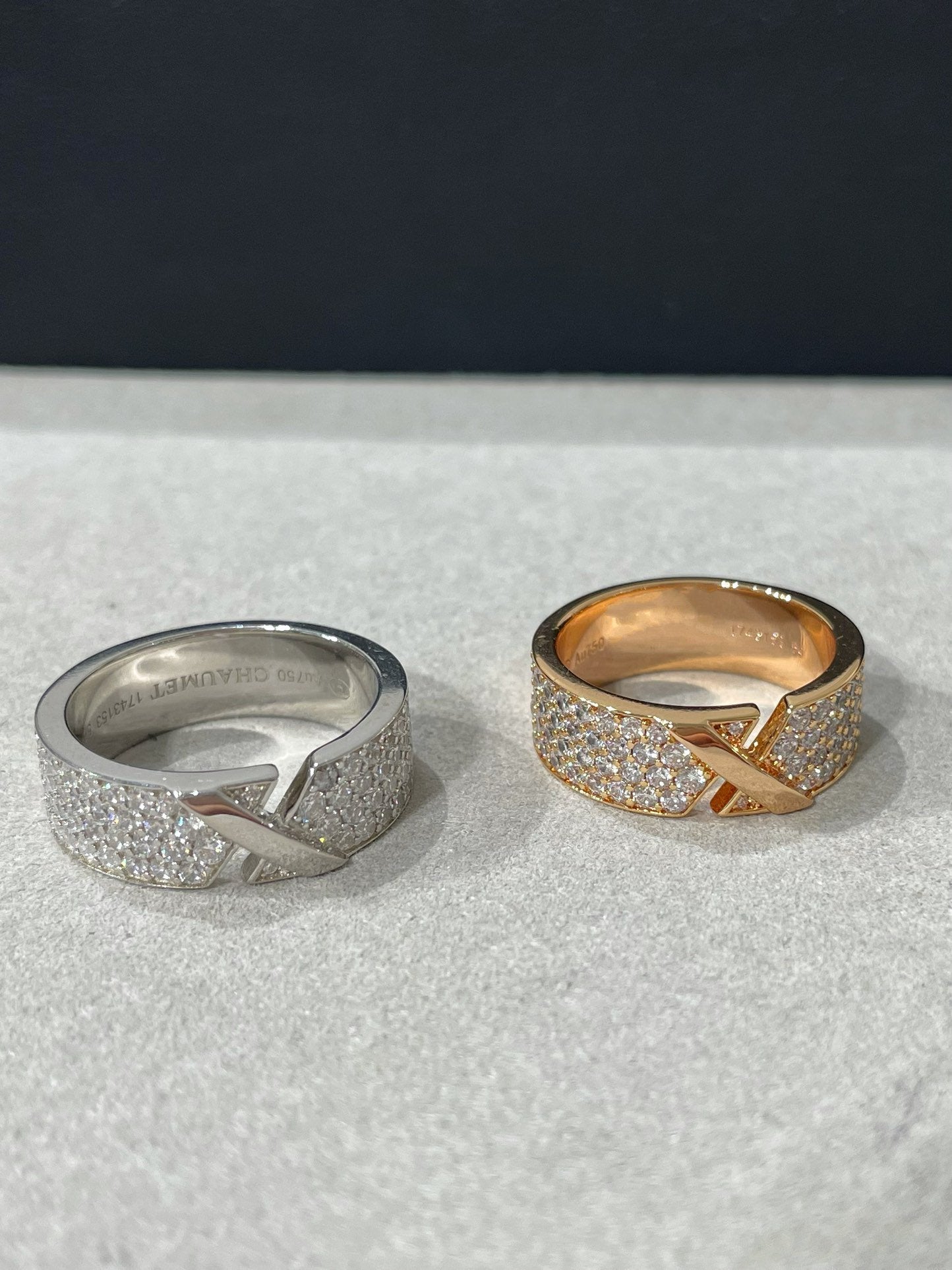 [Lumina]LIENS EVIDENCE  DIAMOND PAVED RING