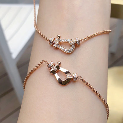 [Lumina]FORCE 10 PINK GOLD DIAMOND NECKLACE