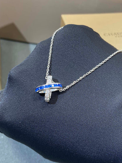 [Lumina]LIENS DIAMOND SILVER NECKLACE
