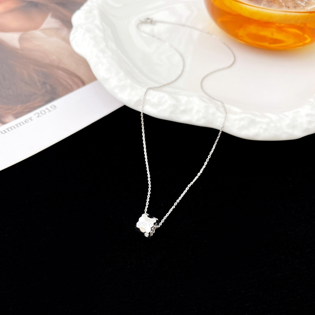 [Lumina]BEE MINI PEDANT DIAMOND NECKLACE