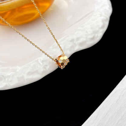 [Lumina]BEE MINI PEDANT DIAMOND NECKLACE