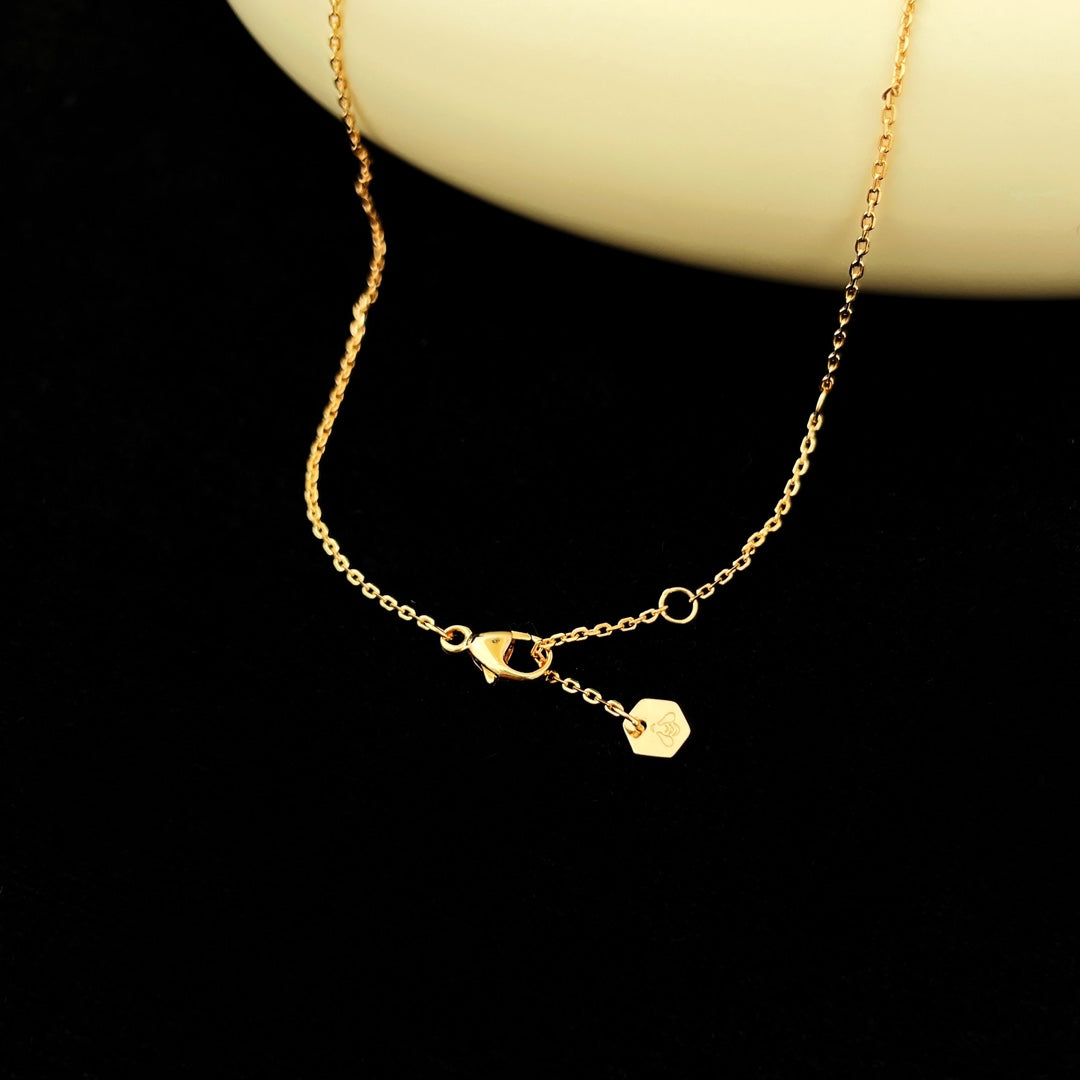 [Lumina]BEE MINI PEDANT DIAMOND NECKLACE