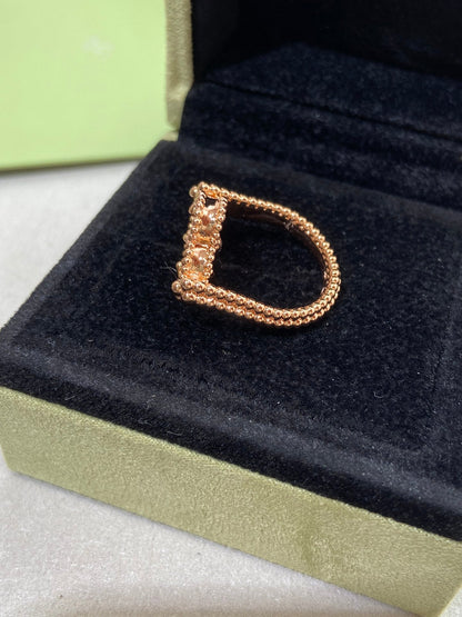 [Lumina]CLOVER RIVERSIBLE Lumina GOLD RING