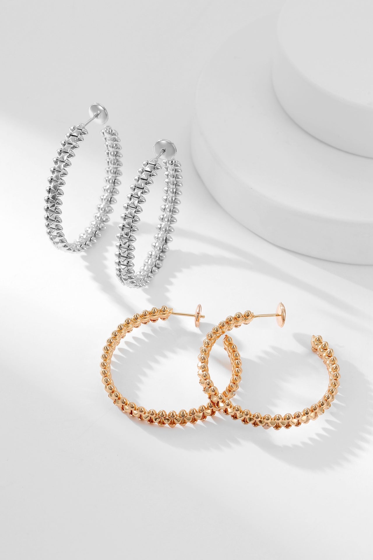 [Lumina]CLASH HOOP EARRINGS