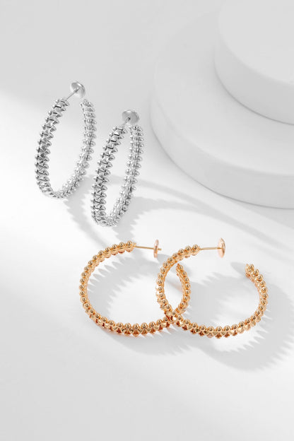 [Lumina]CLASH HOOP EARRINGS